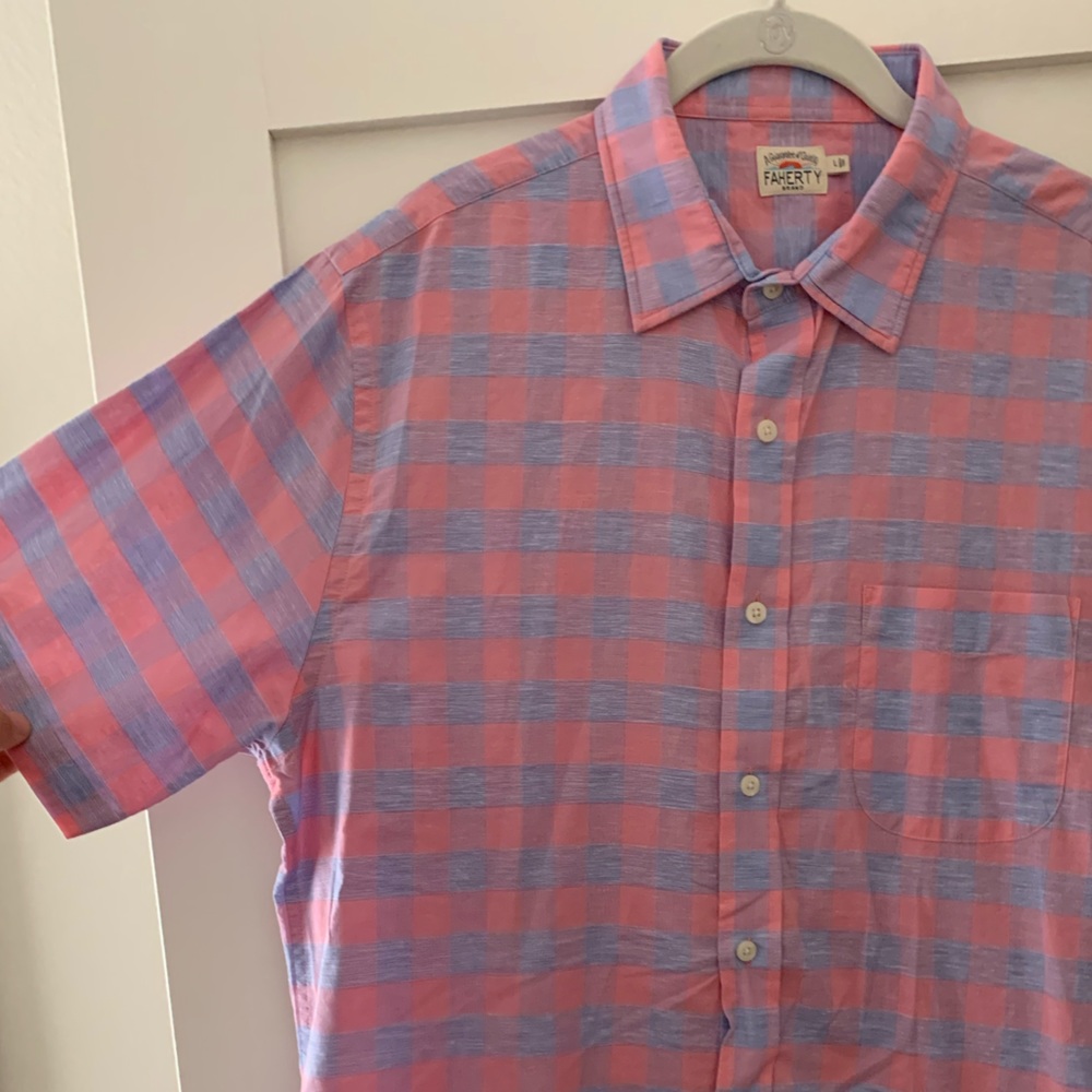 Faherty short sleeve bottom down